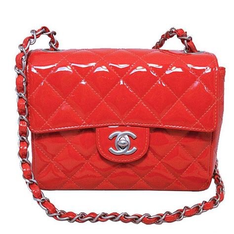 chanel patent bag|Chanel patent leather mini bag.